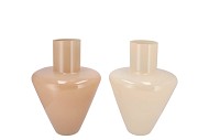 BEAU BROWN ARROW VASE ASS 22X22X30CM