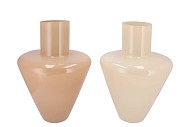 BEAU BROWN ARROW VASE ASS 29X29X40CM