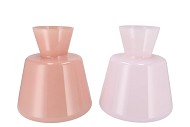 BEAU PINK CONE NECK VASE ASS 30X30X32CM