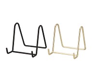TILE RACK GOLD BLACK METAL ASS 12X8X8CM