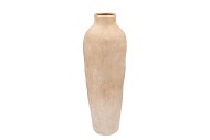 FLORENCE ANTIQUE GOLD WHITE VASE LONG 21X21X64CM
