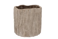 PORTO ANTIQUE GREY POT STRUCTURE 20X20X20CM
