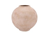 FLORENCE ANTIQUE GOLD POT ROUND 29X29X27CM