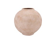 FLORENCE ANTIQUE GOLD POT ROUND 22X22X22CM