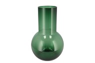 FILOU GREEN VASE TUBE 27X41CM