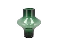 FILOU GREEN VASE SPHERE 17X20CM