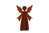 RUSTY RUST ANGEL DECO 17X8X28CM