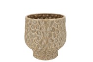 MAYSA GREEN POT 14X14X13CM