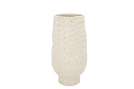 MAYSA OFFWHITE VASE 16X16X30CM