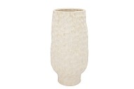 MAYSA OFFWHITE VASE 20X20X39CM NM