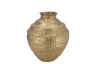QUINTY GOLD VASE 26X26X26CM