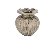 LOUI GREEN VASE ACTIVE GLAZE 15X15X16CM