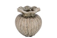 LOUI GREEN VASE ACTIVE GLAZE 19X95X20CM