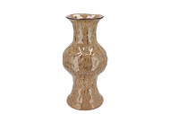 CODY BROWN VASE BUBBLE 19X19X36CM