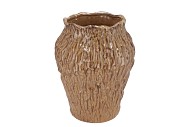 CODY BROWN VASE 25X25X32CM