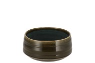 MICCO GREEN POT ROUND 16X16X7CM