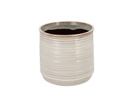 BELLA WHITE POT 12X12X11CM