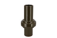 OXFORD OLIVE GREEN VASE TUBE LONG 16X16X31CM