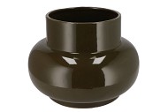OXFORD OLIVE GREEN VASE NECK 37X37X27CM