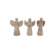 CONCRETE GOLDEN ANGELS WINGS ASS 11X8X20CM
