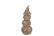 CONCRETE GOLDEN GNOME PUMPKIN 11X11X27CM