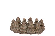 CONCRETE GOLDEN POT TREES 20X14X9CM
