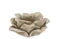 CONCRETE SAINT ANTIQUE GREY POT ROSE 29X25X11CM