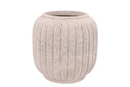 CONCRETE WHITE POT LONG 29X29X29CM
