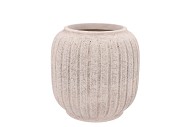 CONCRETE WHITE POT LONG 24X24X25CM