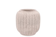CONCRETE WHITE POT LONG 21X21X21CM