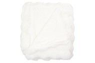 MONTANA FUR LOOK WHITE PLAID 140X180CM