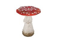 WONDERLAND RED MUSHROOM 11X11X13CM