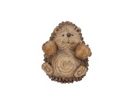 WONDERLAND NATURAL HEDGEHOG SITTING 7X7X8CM