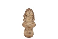 WONDERLAND NATURAL HEDGEHOG MUSHROOM 8X8X18CM