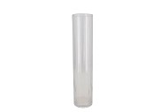 MARLY CLEAR VASE 7X7X33CM