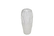 MARLY CLEAR VASE STRUCTURE LONG 13X13X28CM
