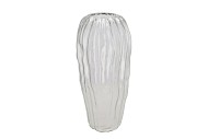 MARLY CLEAR VASE STRUCTURE LONG 19X19X40CM