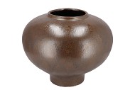 MERLIN BROWN VASE BOL 34X28CM