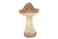 WONDERLAND BROWN MUSHROOM 23X23X38CM
