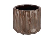 MERLIN BROWN POT 16X14CM