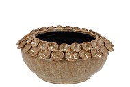 NANCY SAND POT FLOWER 29X29X13CM