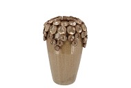 NANCY SAND VASE LONG FLOWER 23X22X29CM