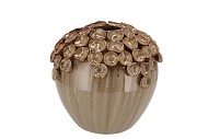 NANCY SAND VASE FLOWER 21X21X22CM