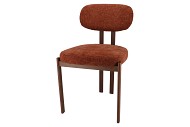CHAIR SORA BROWN DINING CHAIR 55X49X85CM