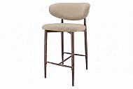 CHAIR NARA TAUPE BAR STOOL 53X50X92CM