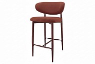 CHAIR NARA BROWN BAR STOOL 53X50X92CM