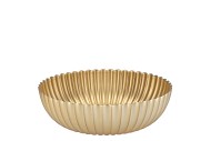 MELAMINE LISA GOLD BOWL 20X20X8CM