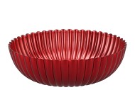 MELAMINE LISA RED BOWL 30X30X9CM