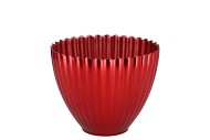 MELAMINE LISA RED POT 11X8X11CM