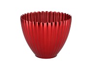MELAMINE LISA RED POT 13X10X12CM
